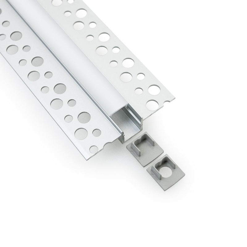 VBD-CH-D6 Drywall(Plaster-In) Aluminum Channel 2.4Meters(94.4in) and 3Meters(118in), Veroboard