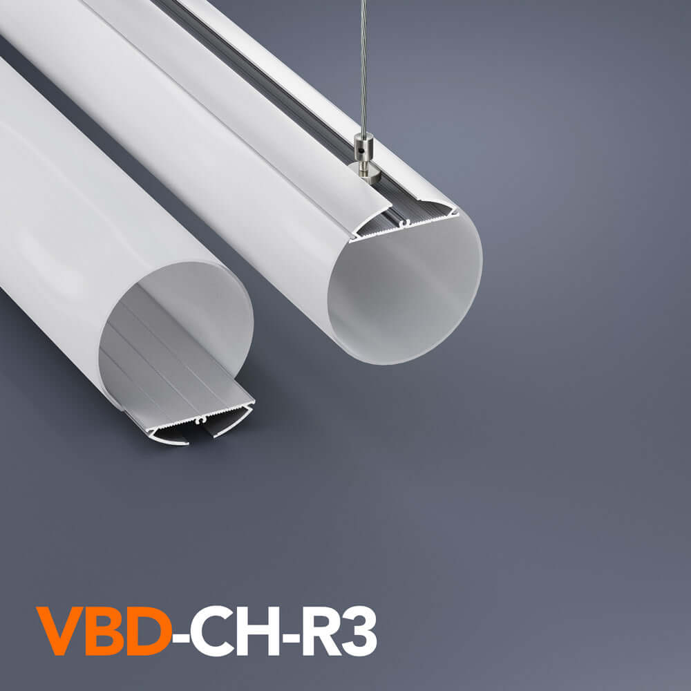 Round Fluorescent Light Diffuser | Shelly Lighting