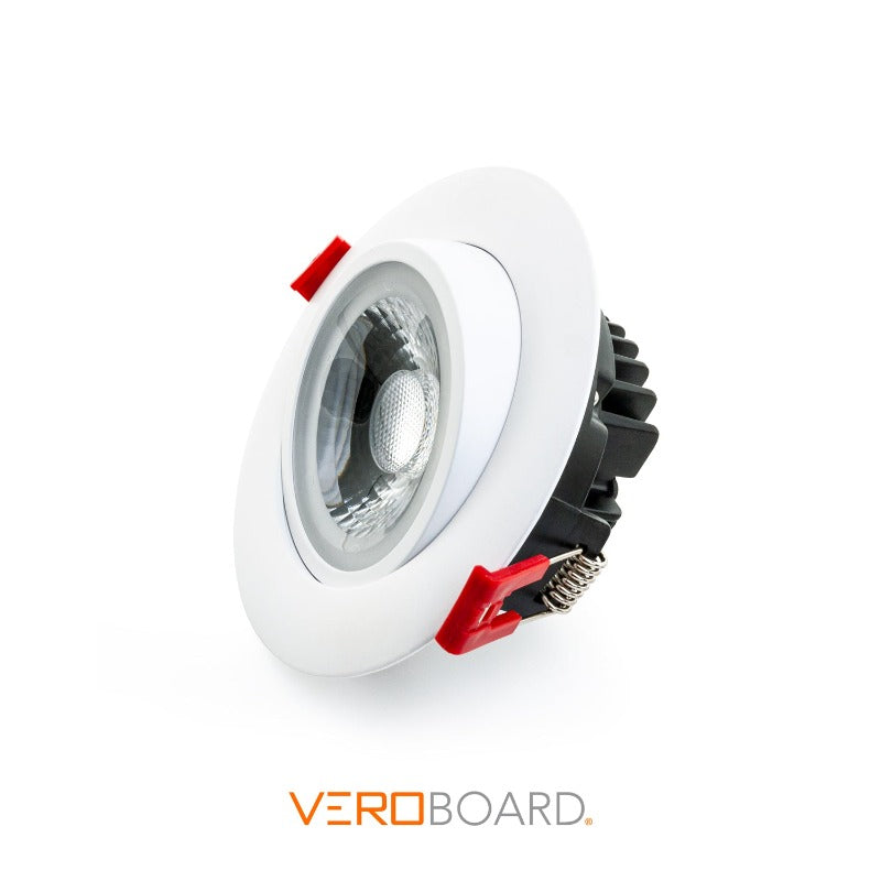 4 inch Gimbal Adjustable Downlight Canless LED AD-LED-4-S12W-5CCTWH-EY, veroboard 