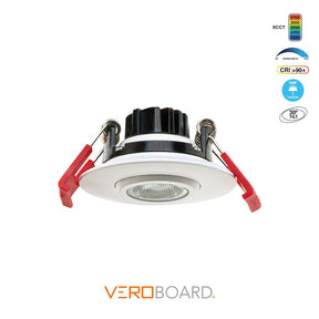 2 inch Round Mini LED Recessed Gimbal AD-LED-2-S5W-5CCTWH-EY, Veroboard