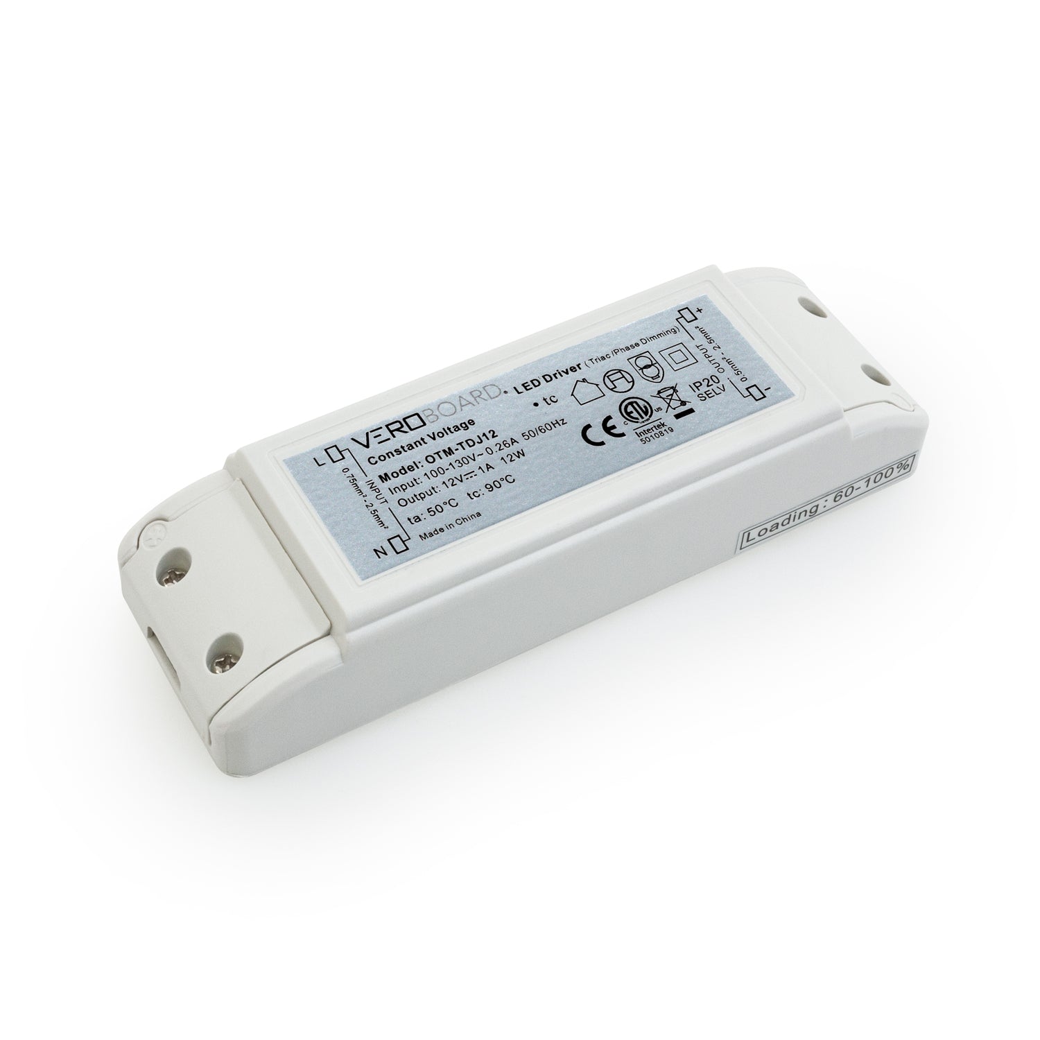 12V 12W CV Triac Dimmable LED Driver OTM-TDJ12, Veroboard