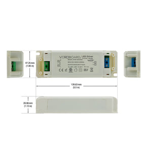 Constant Current 1110ma 24-36V 38W Dimmable OTM-TD203500-1110-38, Veroboard