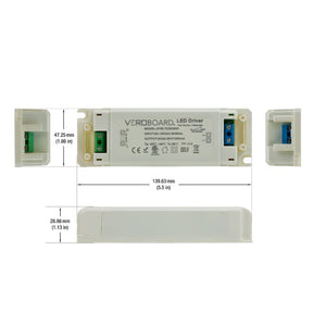Constant Current 1200ma 24-36V 38W Dimmable OTM-TD203500-1200-38, Veroboard
