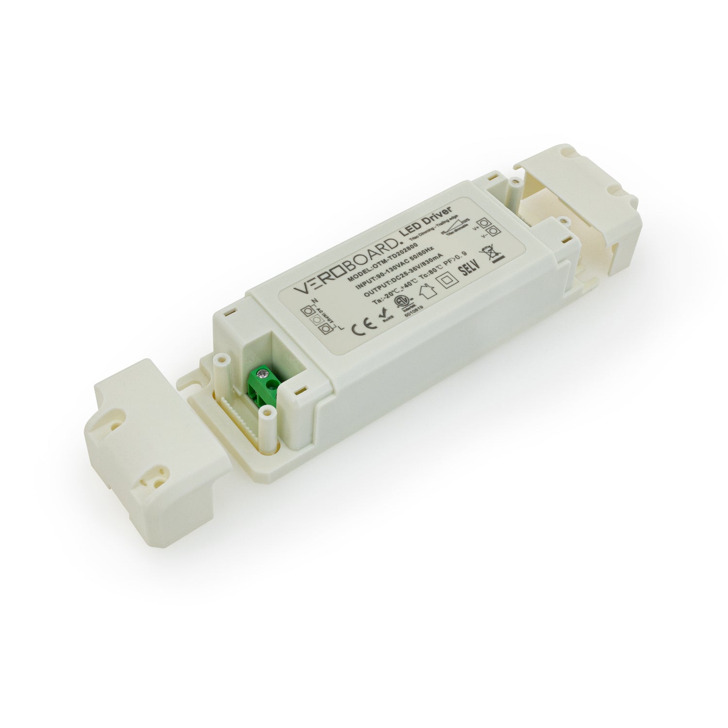 Constant Current 830ma 25-36V 28W Dimmable OTM-TD202800-830-28, Veroboard