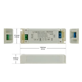 Constant Current 550ma 32-54V 30W Dimmable OTM-TD203100, Veroboard