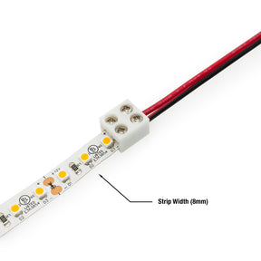 VBD-CON-SC8MM-SW LED Strip to Wire Connector, Veroboard 