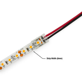VBD-BC-8MM-1S1W LED Strip to Wire Connector - veroboard