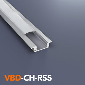 VBD-CH-RS5 Linear Aluminum Channel 2.4Meters(94.4in) and 3Meters(118in), Veroboard