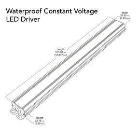 12V 100W Non-Dimmable LED Driver VBD-012-100VWSW, Veroboard